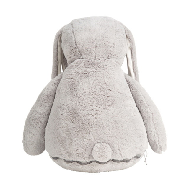 Mumbles Zippie konijntje pluche speelgoed UTLT3797_grey large