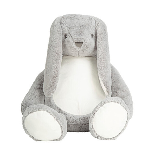 Mumbles Zippie konijntje pluche speelgoed UTLT3797_grey large