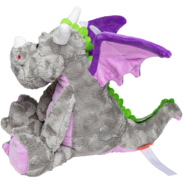 Mbw Minifeet smilla draak pluche speelgoed UTLT3640_purplegreygomewhite large