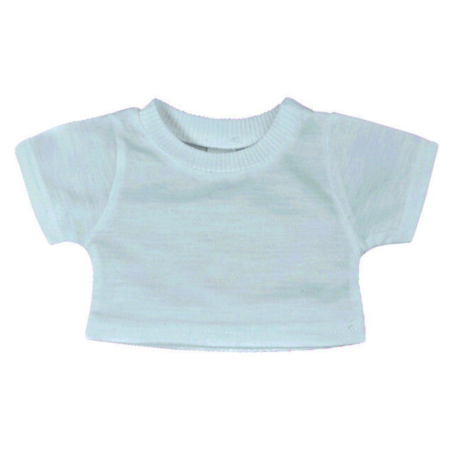 Mumbles Katoenen effen teddy t-shirt UTLT5823_babyblue large