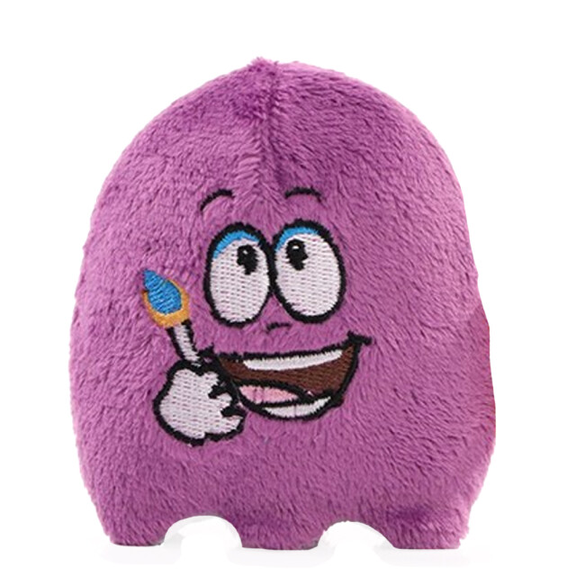 Mbw Minifeet anti-stress pluche speelgoed UTLT6077_purple large