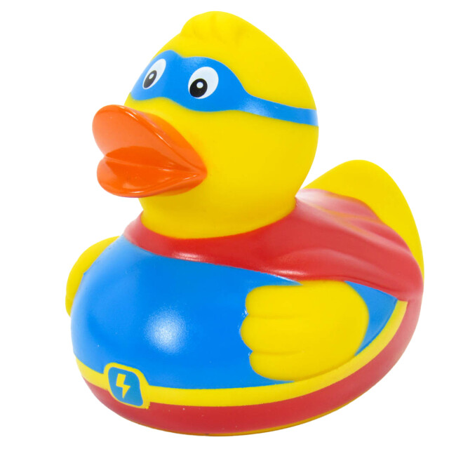 Mbw Schnabels superheld badeend UTLT5707_yellowbluered large