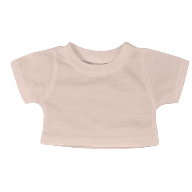 Mumbles Katoenen effen teddy t-shirt UTLT5823_babypink large