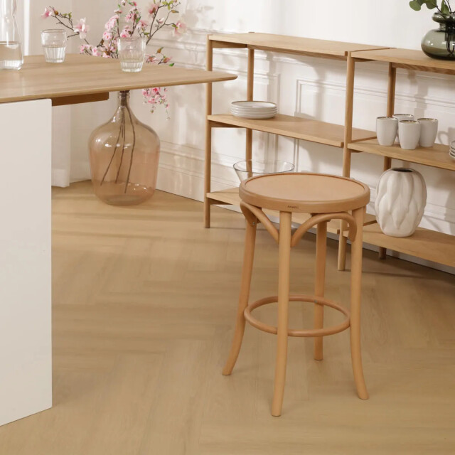 Fameg Diana houten barkruk naturel 61 cm 2027409 large