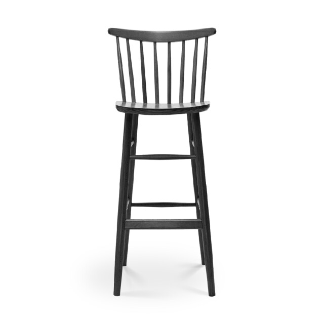 Fameg Lucia houten barkruk gebeitst 75 cm 2027412 large