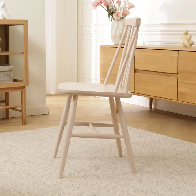 Fameg Filou houten spijlenstoel whitewash 2041840 large