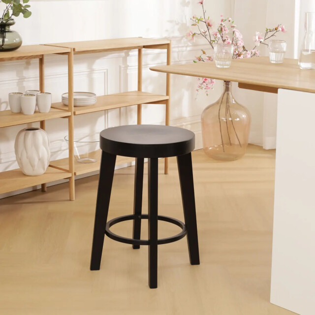 Fameg Fico houten barkruk gebeitst 61 cm 2027414 large