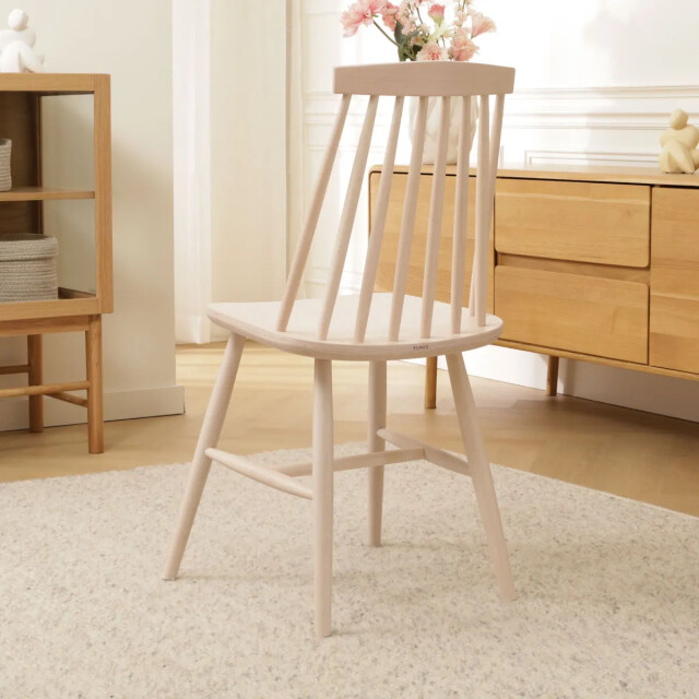 Fameg Filou houten spijlenstoel whitewash 2041840 large