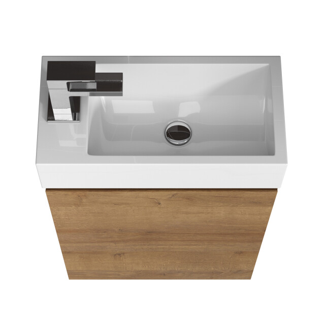 Badplaats Toiletmeubel angela 40 x 22 cm - fonteinmeubel met wastafel 3181351 large