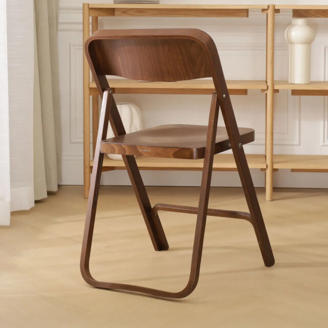 Fameg Flip houten klapstoel walnoot 2028501 large