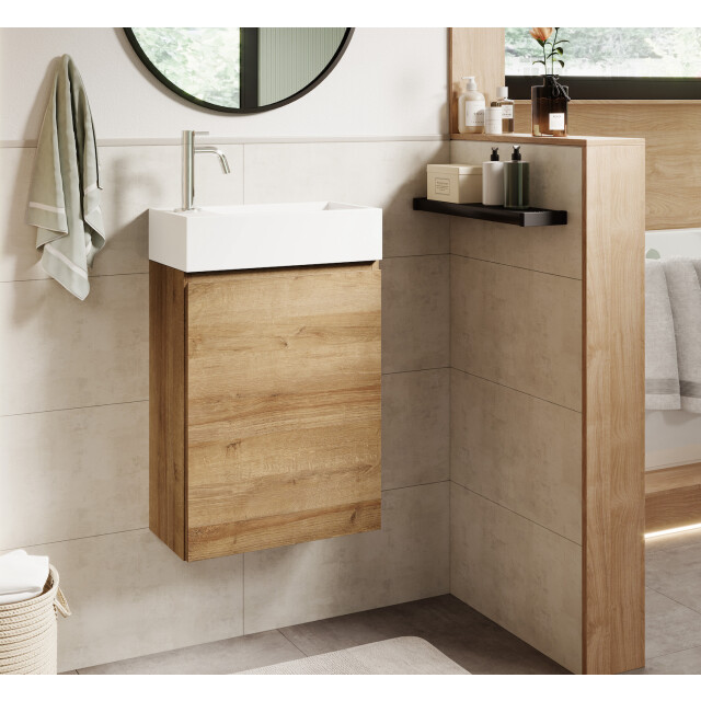 Badplaats Toiletmeubel angela 40 x 22 cm - fonteinmeubel met wastafel 3181351 large