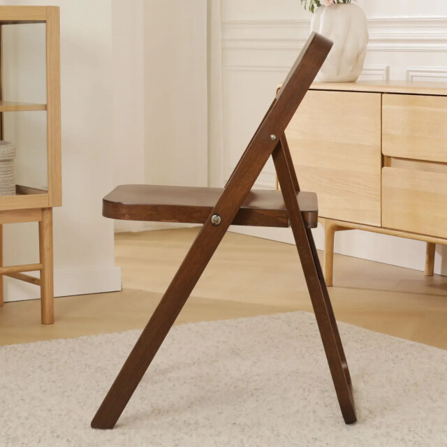 Fameg Flip houten klapstoel walnoot 2028501 large