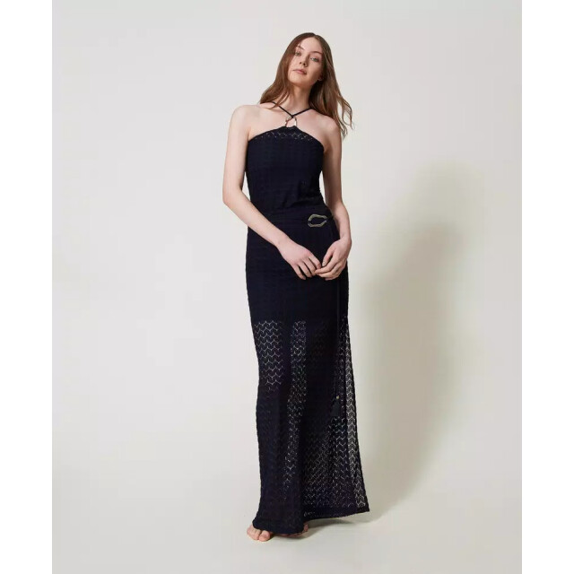 Twin-set Knitted top/ gehaakte top met ring 251LM2HCC large