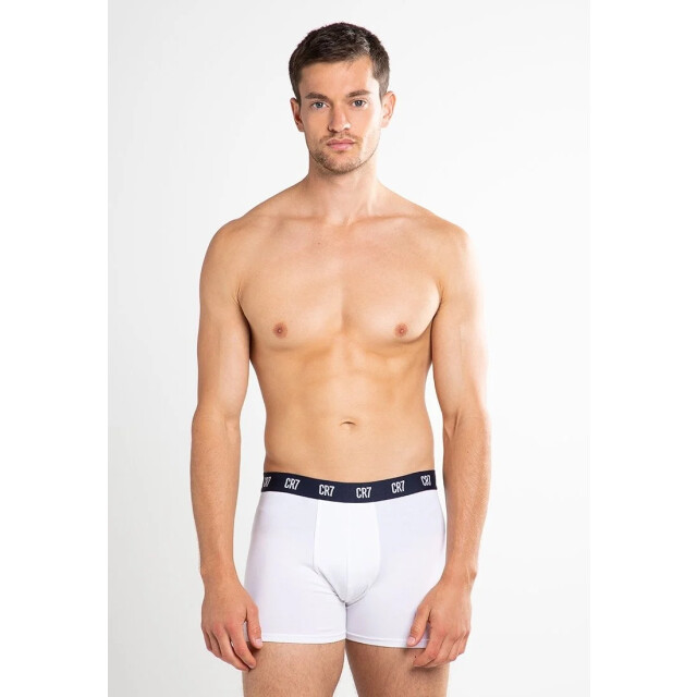 CR7 Heren boxershorts effen wit/blauw/grijs 3-pack CR7-300-8100-49-2701 large