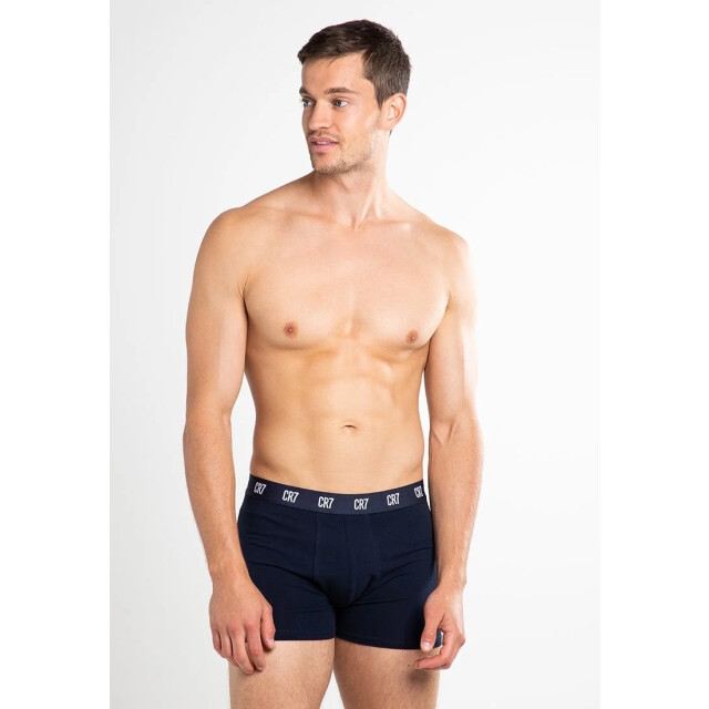 CR7 Heren boxershorts effen wit/blauw/grijs 3-pack CR7-300-8100-49-2701 large