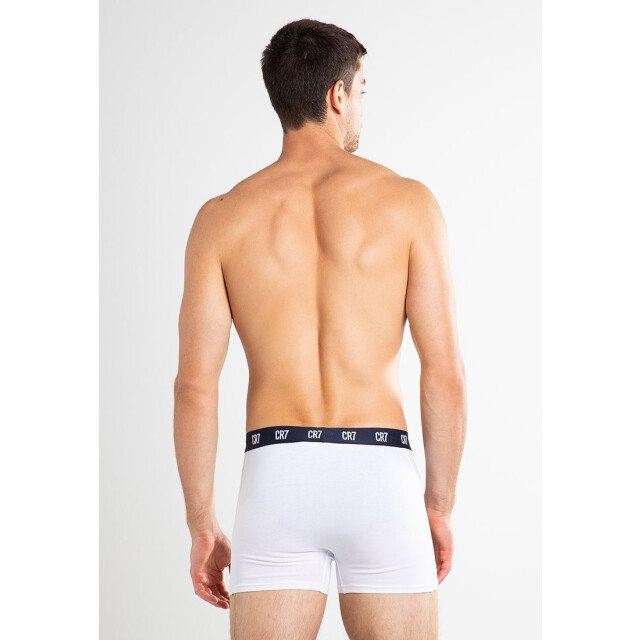 CR7 Heren boxershorts effen wit/blauw/grijs 3-pack CR7-300-8100-49-2701 large