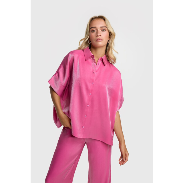 Alix The Label Shine boxy blouse pink 4319.64.0001 large