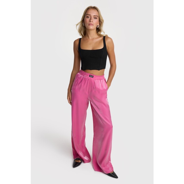 Alix The Label Shine wide leg pants pink 4109.64.0002 large