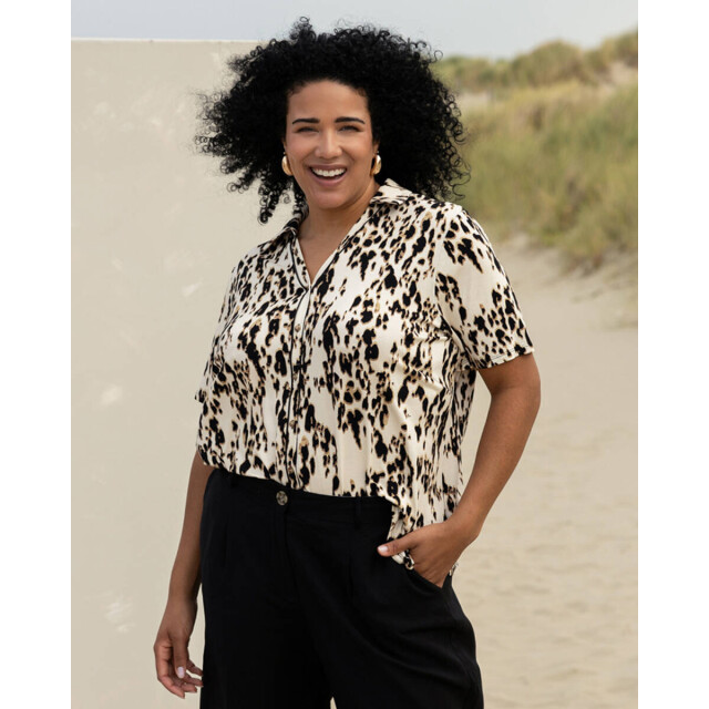 Yesta Blouse korte mouw a005241 Yesta + Blouse korte mouw A005241 large