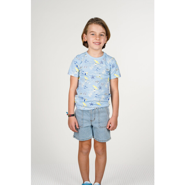 B.Nosy Zomer short jongens denim piper Y502-6614-187 large