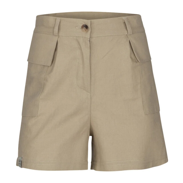 Kiestone Zomer short meisjes - sandy klepzak KS9763-sand linnen large