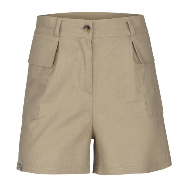 Kiestone Zomer short meisjes - sandy klepzak KS9763-sand linnen large