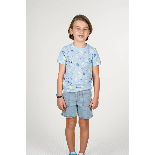 B.Nosy Zomer short jongens denim piper Y502-6614-187 large