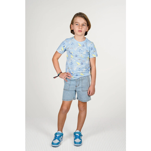 B.Nosy Zomer short jongens denim piper Y502-6614-187 large