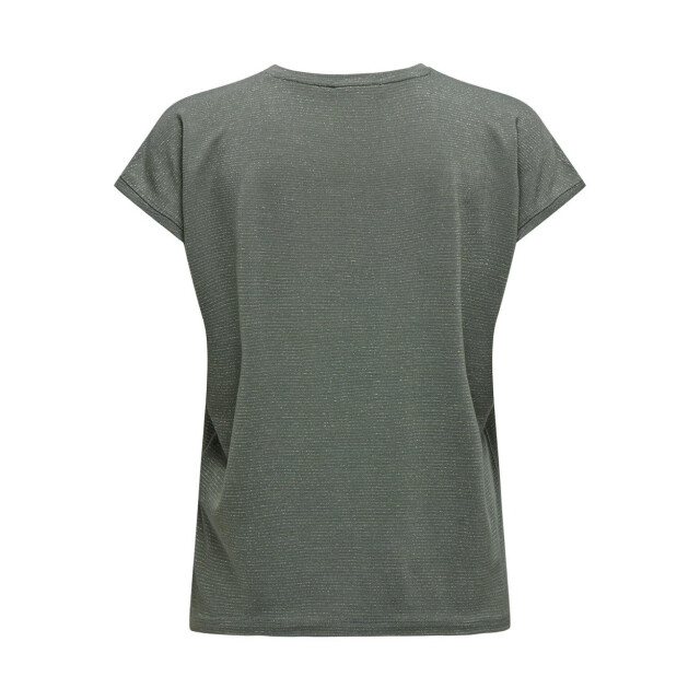 Only Onlclaudia ss glitter stripe top j dessin 4339.29.0100 large