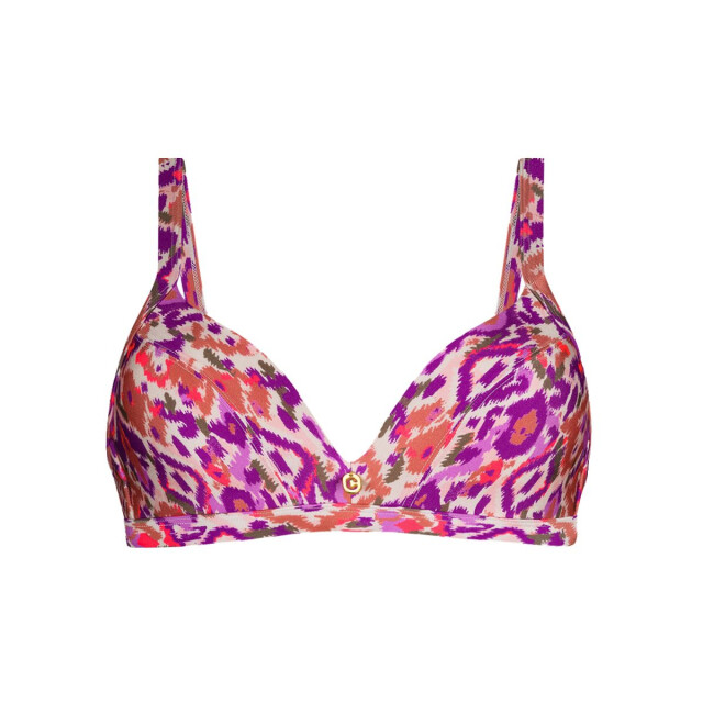Ten Cate bikini top triangle padded wired bikini top dames multicolour-roze 068829_507-42D large