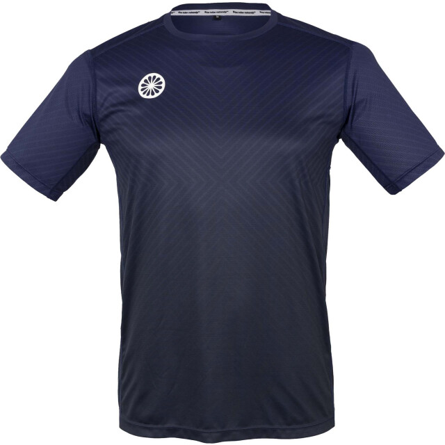 The Indian Maharadja agility gradient tee tennis t-shirt korte mouw heren blauwdonker 069098_230-XXL large