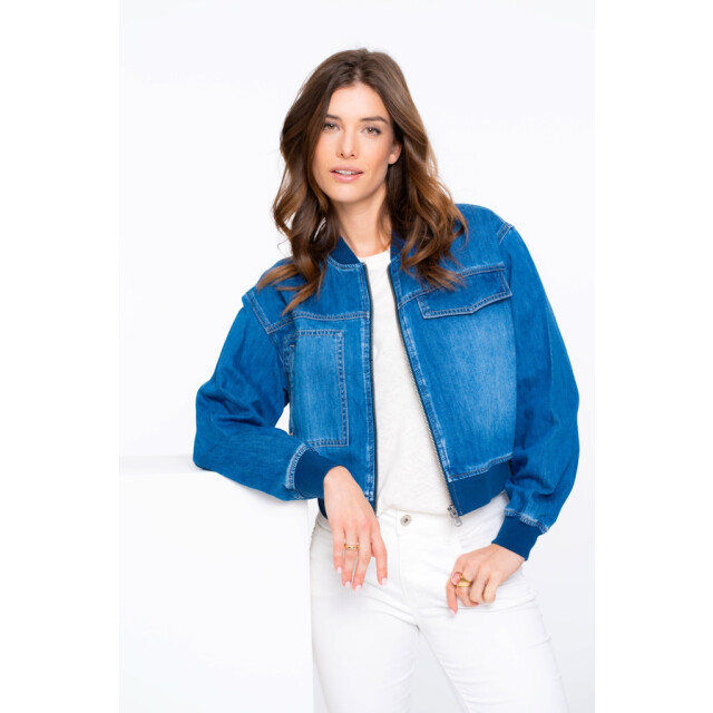 Geisha jeans bomber 55006-10 811 stonewash 06121.264.0021 large