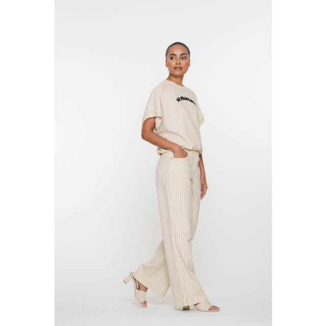Geisha sweat short sleeves san francisco 52085-21 720 sand/black 06011.820.0045 large