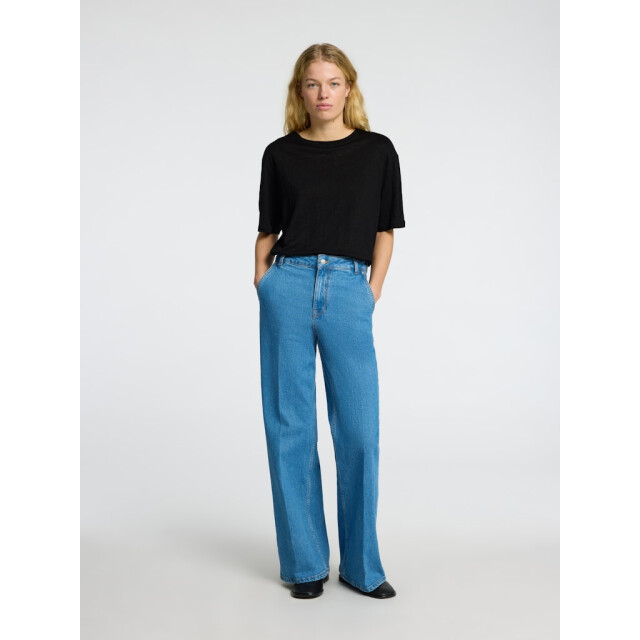 Selected Femme slfvilja linen ss tee 16090089 - 06011.991.0131 large