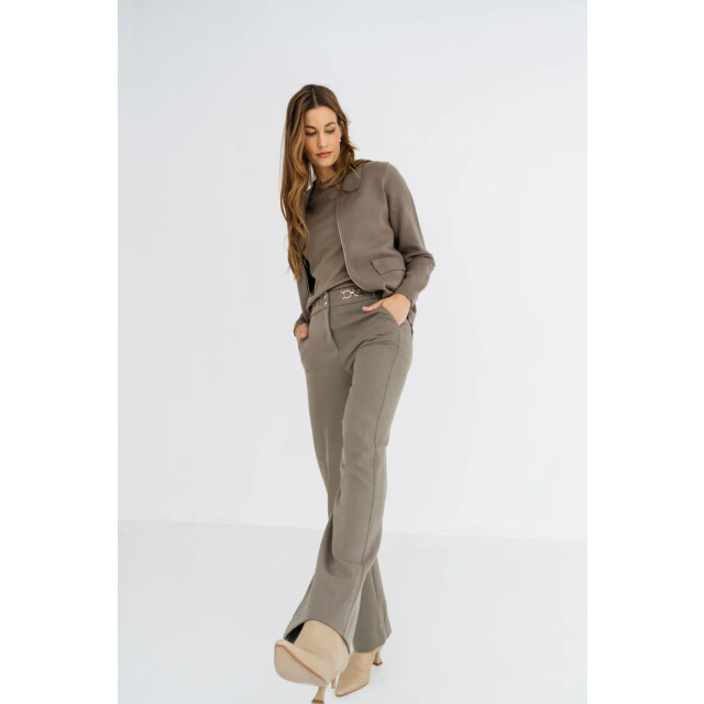 Zizo Noah pants- bleached noah-bleached brown large