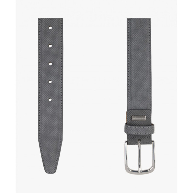 Profuomo Ppvr30003a c2 heren riem belt suede mid grey profu C2/PPVR30003A large