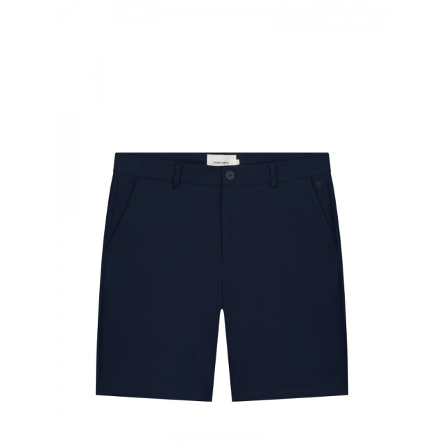 Pure Path 25010504 07 navy slim fit smart short p 07/25010504 large