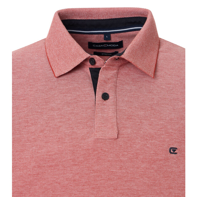 Casamoda Heren polo 004470 486 cinnabar Polo 004470 486Cinnabar large