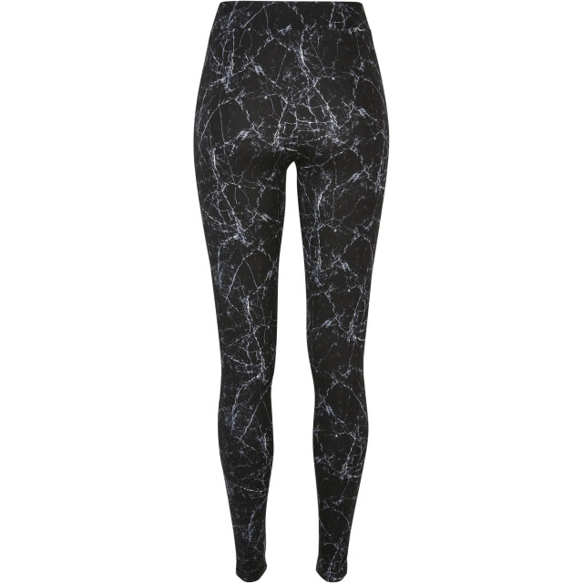 Urban Classics Dames zachte marmer legging UTTN997_black large