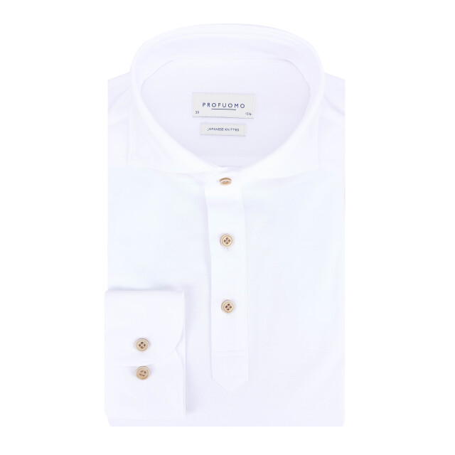 Profuomo Polo met lange mouwen 102080-001-40 large