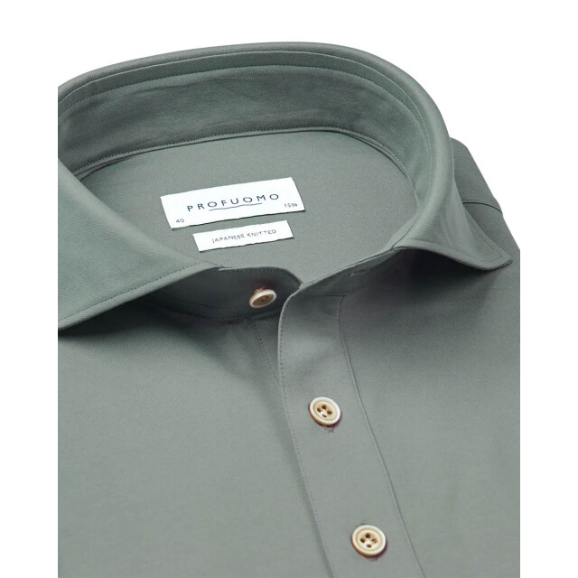 Profuomo Polo met lange mouwen 102083-001-42 large