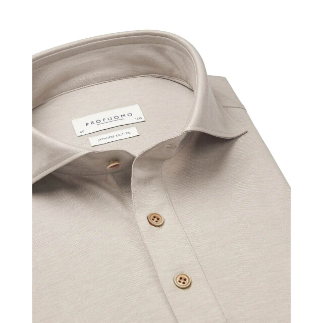 Profuomo Polo met lange mouwen 102081-001-43 large