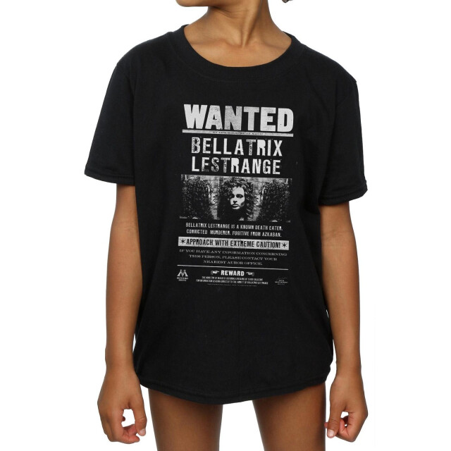 Li-cense Harry potter meisjes bellatrix lestrange gezocht poster katoenen t-shirt UTBI1545_black large