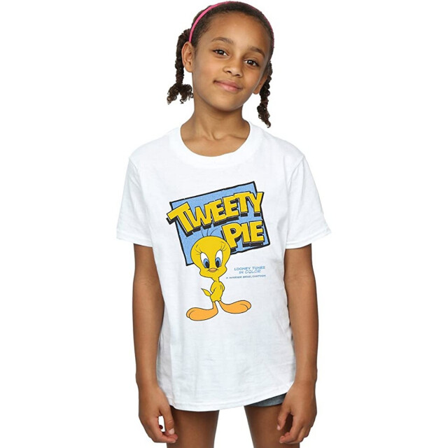 Li-cense Looney tunes meisjes tweety pie katoenen t-shirt UTBI1314_white large