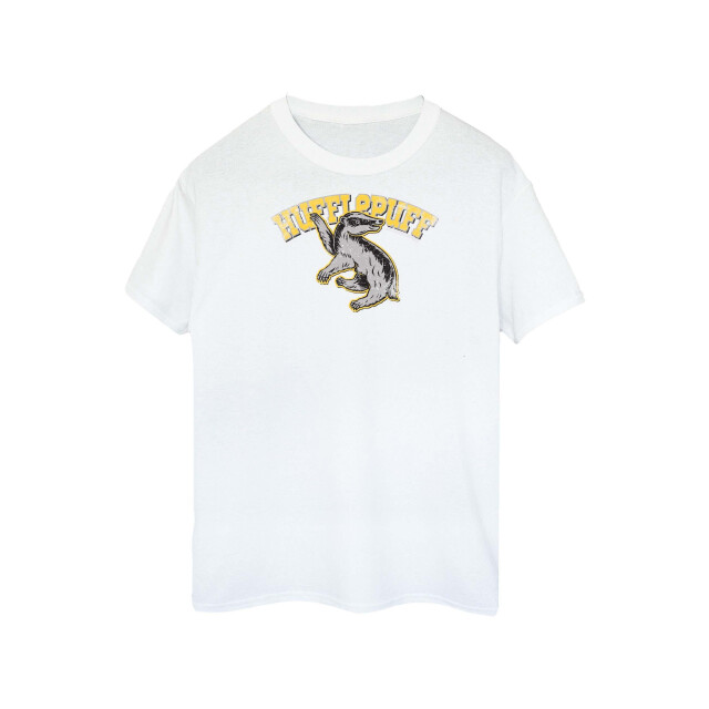 Li-cense Harry potter meisjes hufflepuff katoenen t-shirt UTBI1283_white large