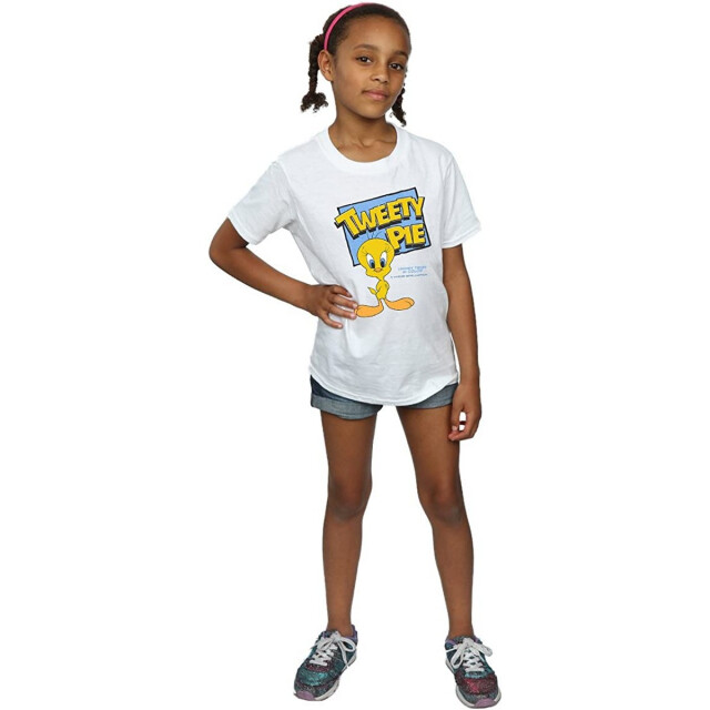 Li-cense Looney tunes meisjes tweety pie katoenen t-shirt UTBI1314_white large