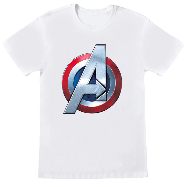 Li-cense Marvel meisjes avengers 3d logo katoenen t-shirt UTBI2551_white large