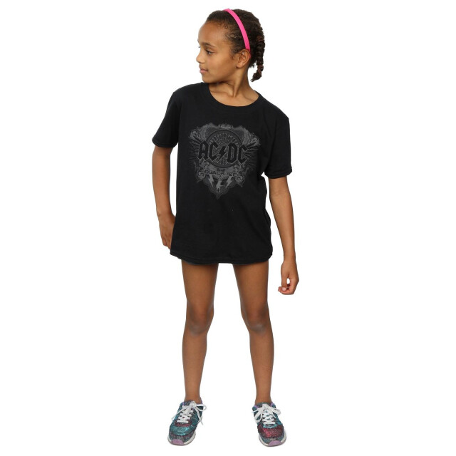 Li-cense Ac/dc meisjes ijs katoenen t-shirt UTBI520_black large