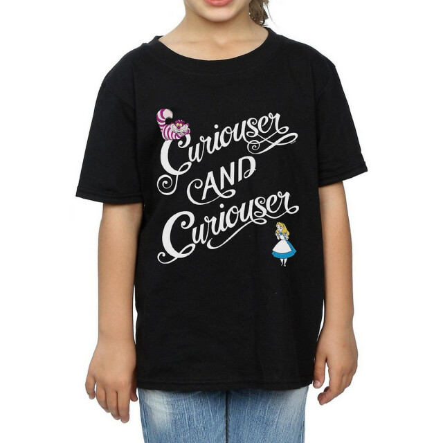 Li-cense Alice in wonderland katoenen t-shirt voor meisjes UTBI886_black large