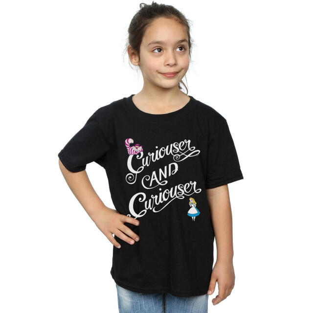 Li-cense Alice in wonderland katoenen t-shirt voor meisjes UTBI886_black large